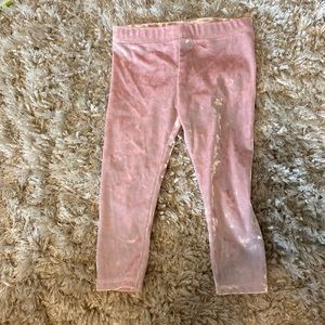 Tucker + Tate pink velvet pants